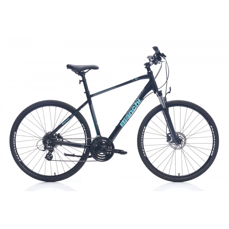 Bianchi T0014FS 28 Jant Hd Trekking Bisiklet (Siyah Celeste)