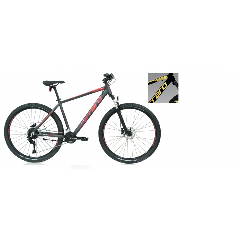 Carraro Force 970C 29 Jant Hd Dağ Bisikleti (Mat Siyah-Sarı-Gümüş)