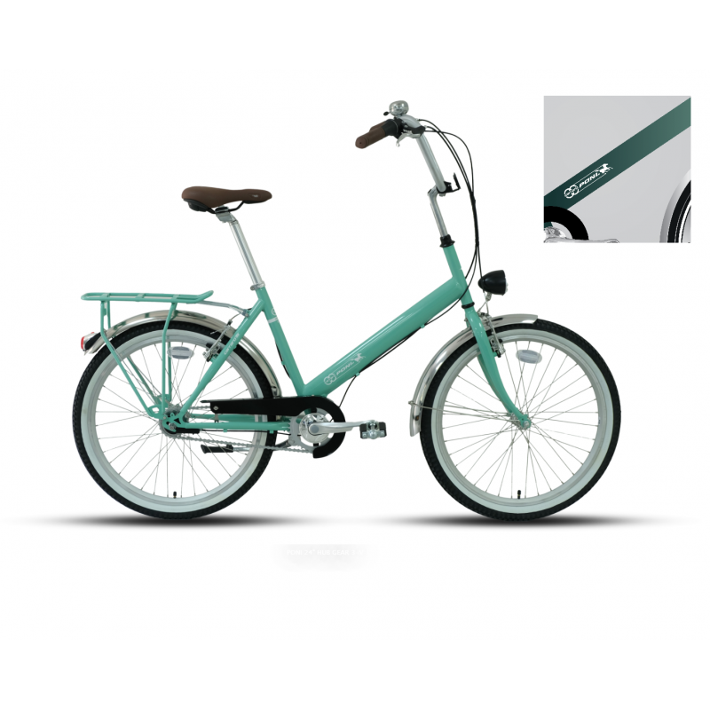 Carraro Poni 24 Jant Şehir Bisikleti 3V Hub Gear