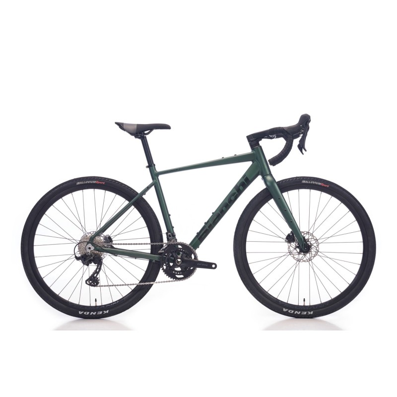 Bianchi Nirone7 28 Jant Hd Gravel Bisiklet (Mat Yeşil)