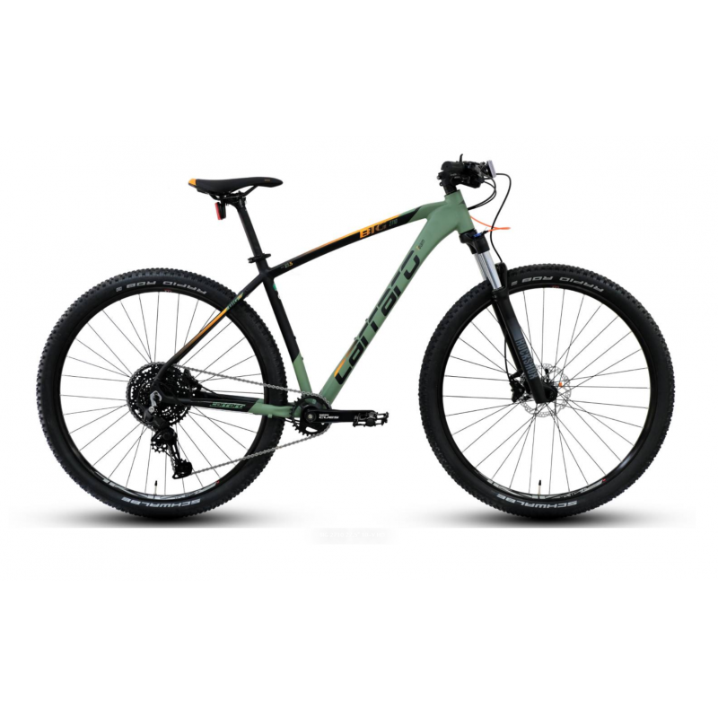 Carraro Big 2710 27.5 Jant Hd Dağ Bisikleti (Mat Bambu Yeşili-Siyah-Turuncu)