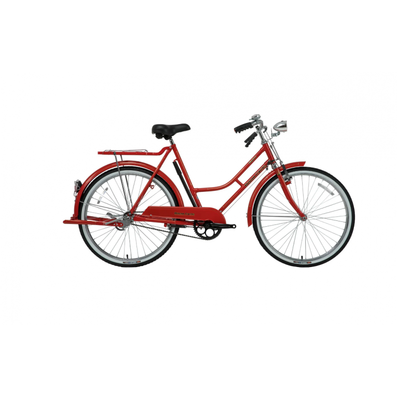 Bisan Roadstar Classic Bayan Hizmet Bisikleti (Kırmızı)
