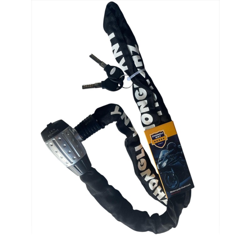 Kilit 6x1500mm Zhongli Anahtarlı Siyah