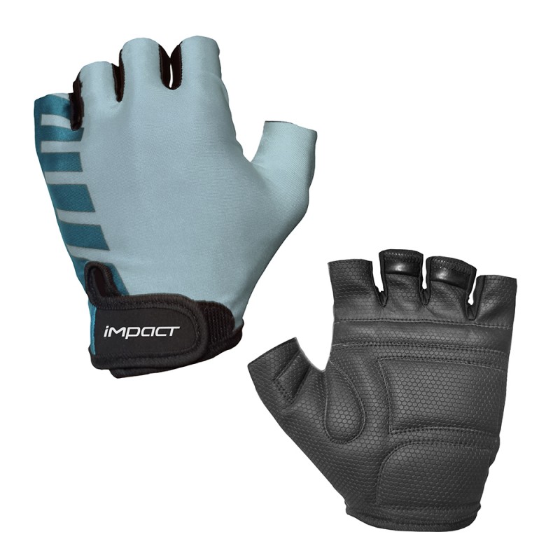 Eldiven Kısa Parmak İmpact Recto Gri