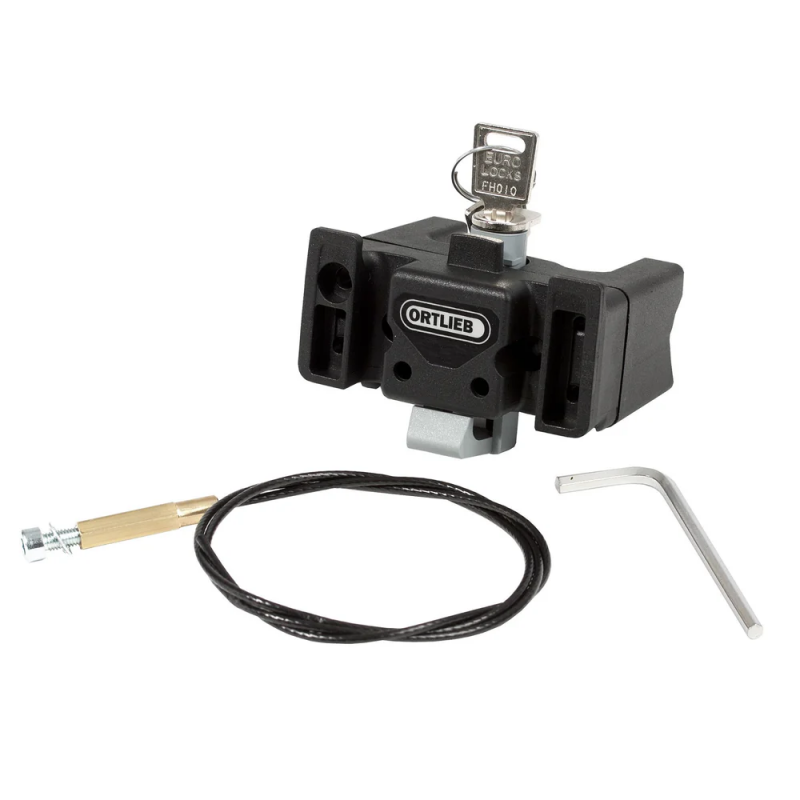 Ortlieb E185 Gidon Çantası Montaj Kiti Kilitli