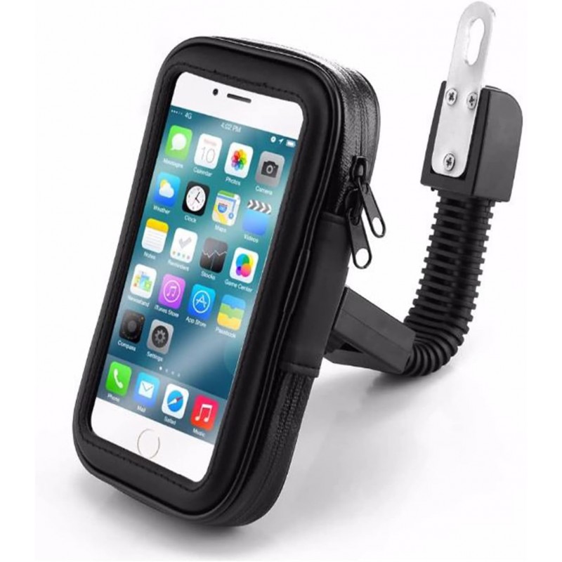 Motosiklet Telefon Tutucu Ayna Bağlantılı Büyük Bo...