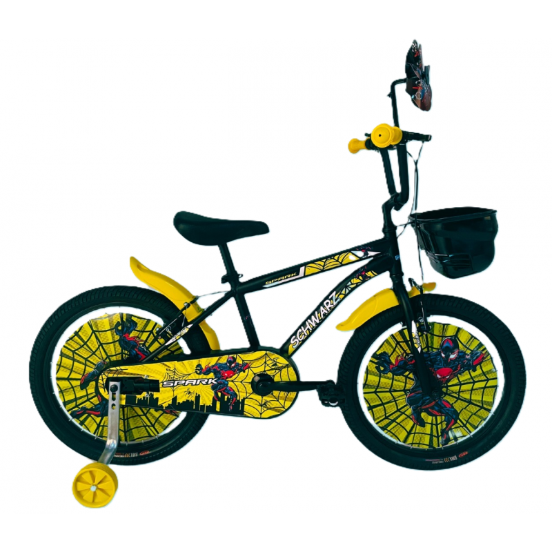 Schwarz Spark 20 Jant V Fren Çocuk Bisikleti (Siy...