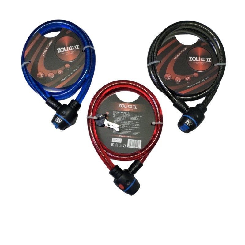 Halat Kilit 15x150 Anahtarlı Golden