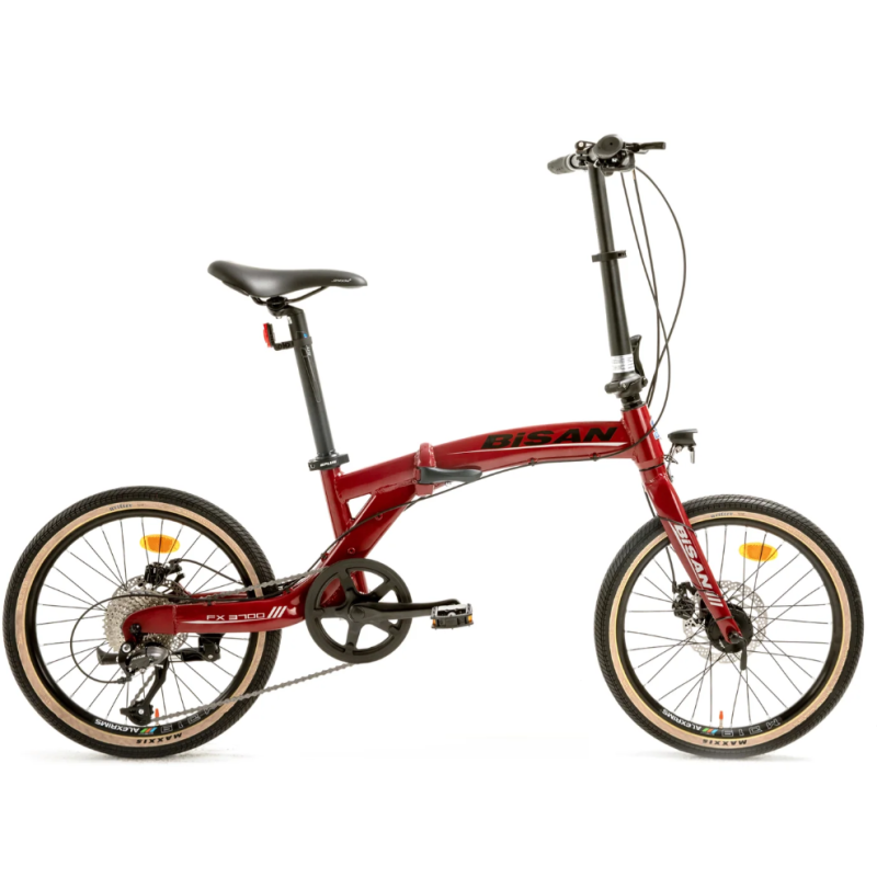 Bisan FX 3700 20 Jant Md Katlanır Bisiklet (Bordo)...