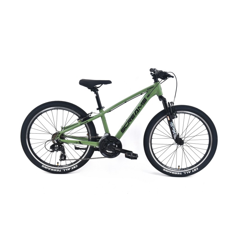 Batus Screams 24 Jant V-Brake Dağ Bisikleti (Haki...