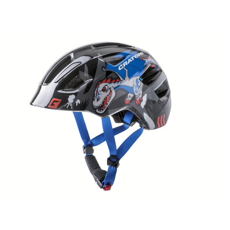 Cratoni Kask Çocuk Maxster (Siyah-Dragon Glossy)