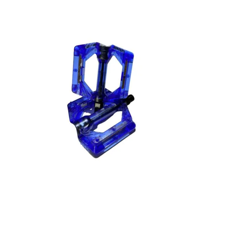 Platform Pedal Şeffaf Mavi