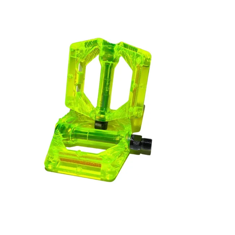 Platform Pedal Şeffaf Yeşil