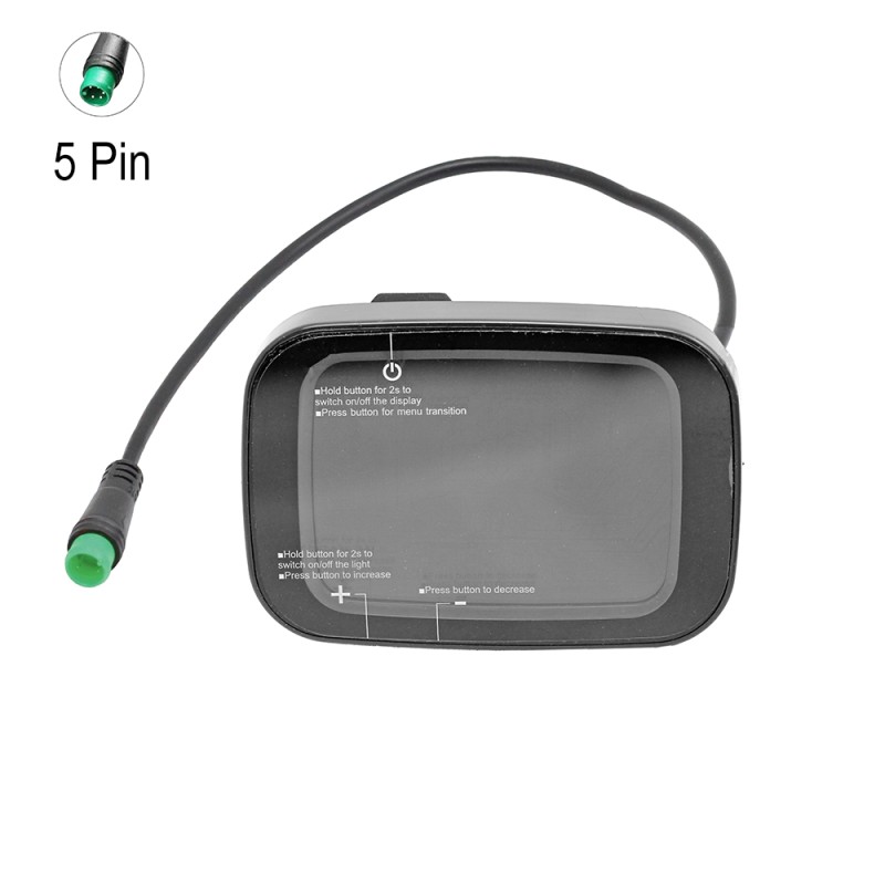 E-Bike Ekran - YL-81C 5Pin Mosso/Altec Uyumlu