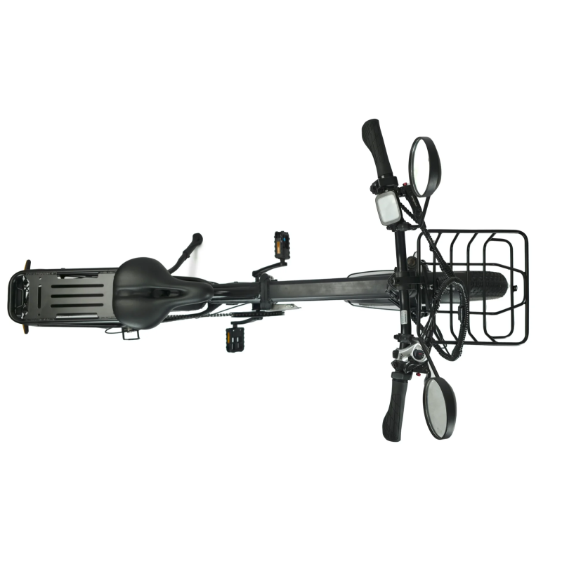 Alba Fold 3 Elektrikli Bisiklet 10 Ah (Siyah)