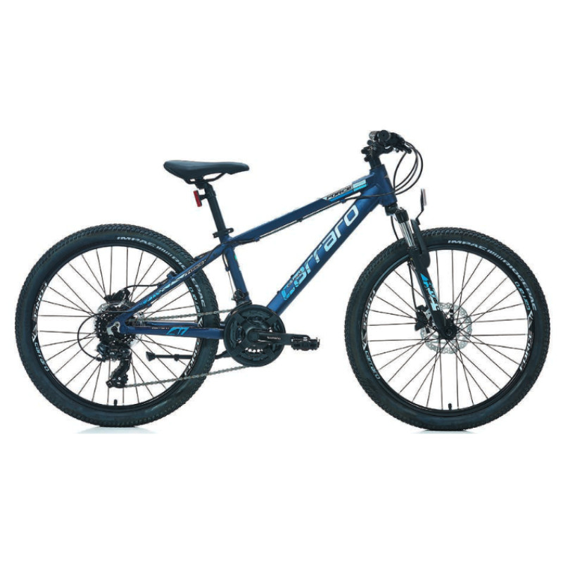 Carraro Force 420 24 Jant Hd Dağ Bisikleti (Mat Koyu Mavi Açık Mavi Gümüş)