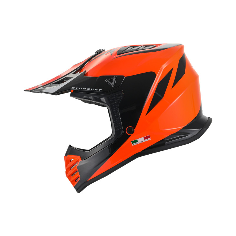 Fullface Kask Sway Sw-618 Stardust (Parlak Turuncu...