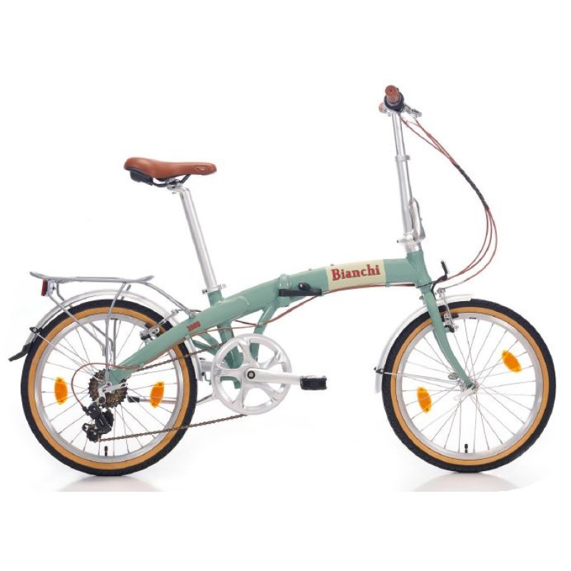 Bianchi New Vintage 20 V Katlanır Bisiklet (Celest...