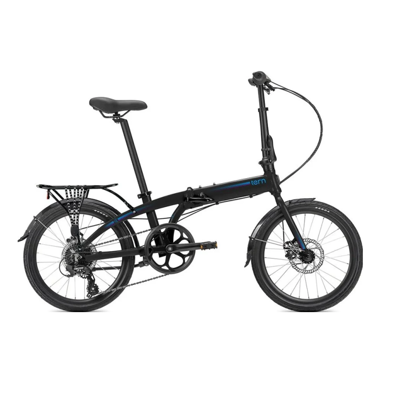 Tern Link B8 Katlanır Bisiklet Md (Saten Siyah-Mav...