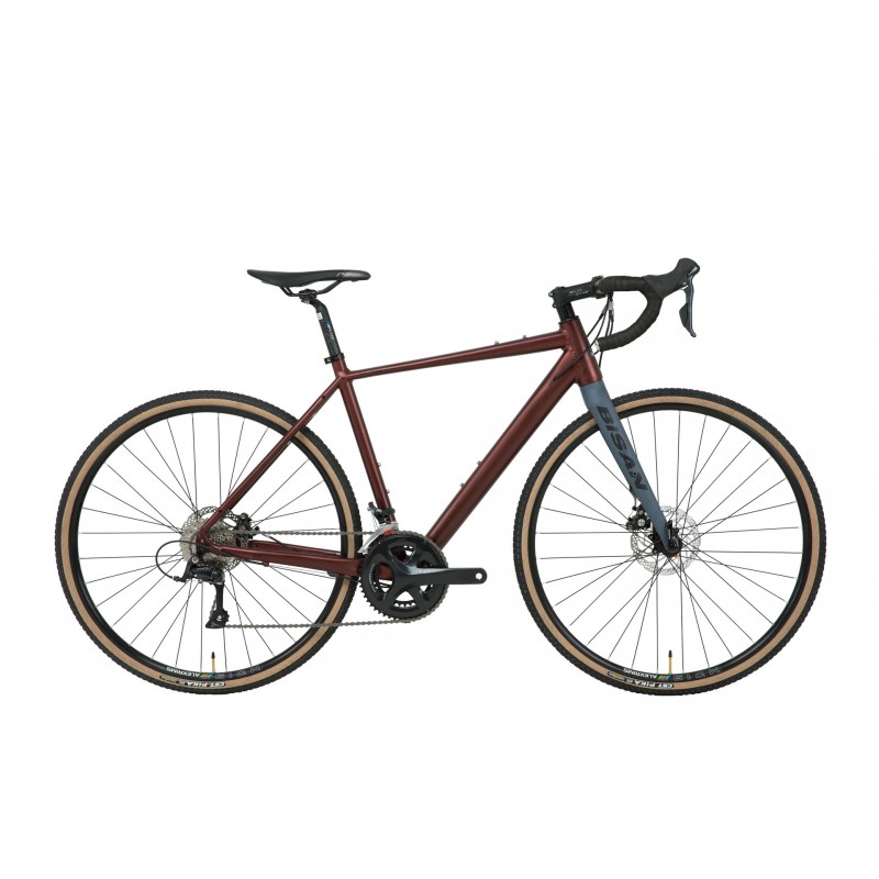 Bisan All Trail Eco 28 Md Gravel Bisiklet Sora (Siyah Kırmızı)