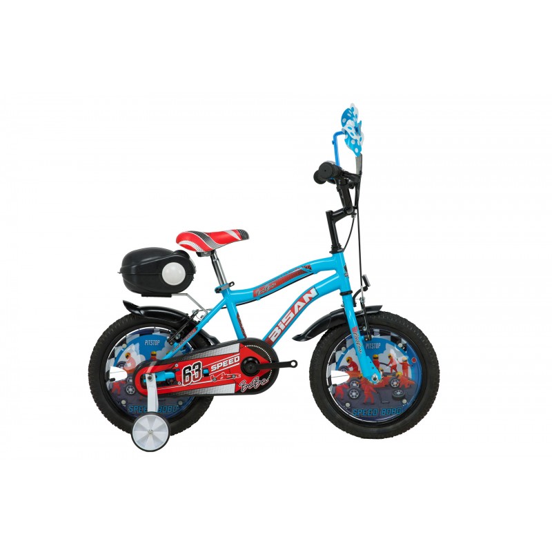 Bisan Bobo 16 Çocuk Bisikleti (Mavi Turuncu)