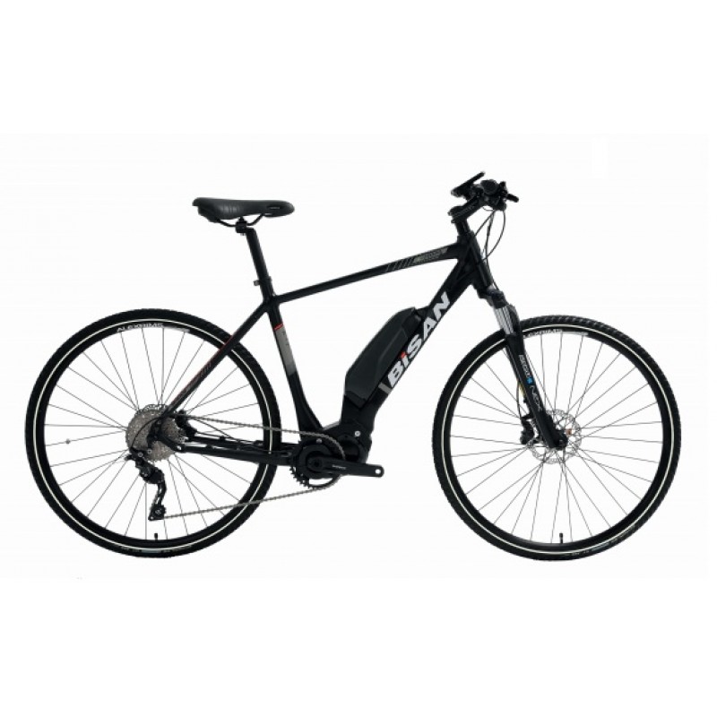 Bisan E-Trekking Elektrikli Bisiklet 28 Jant (Siya...