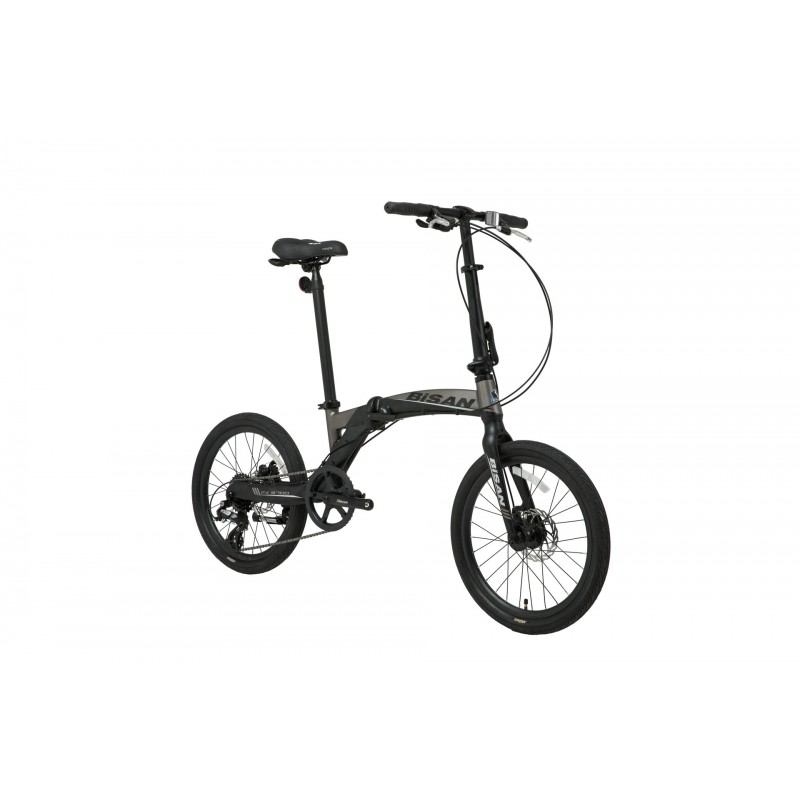 Bisan FX 3700 20 V Katlanır Bisiklet (Siyah-Gri)