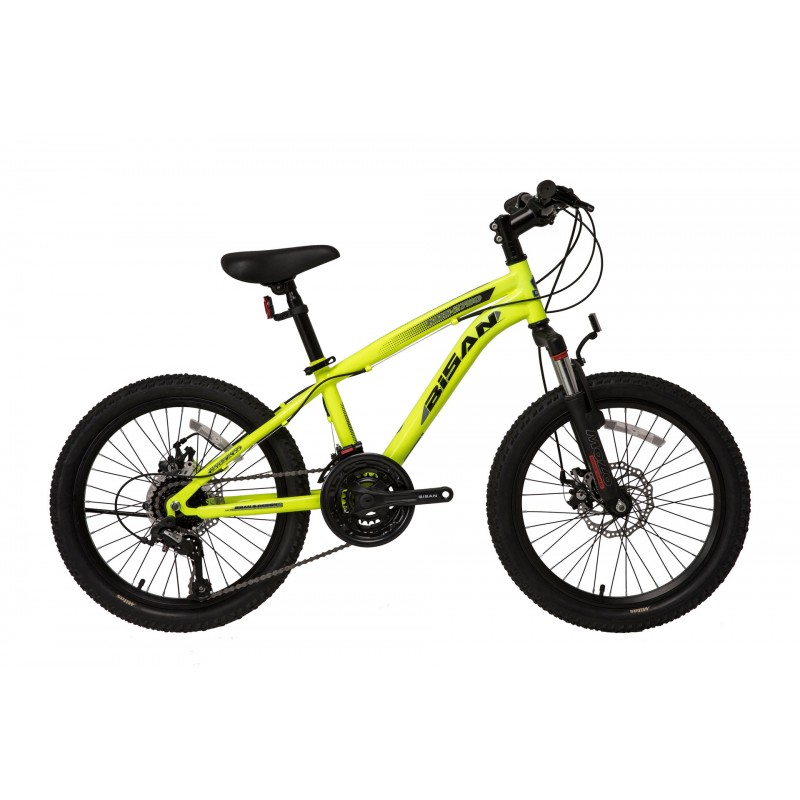 Bisan Kds 2750 Md Çocuk Bisikleti (Neon Sarı Siy...