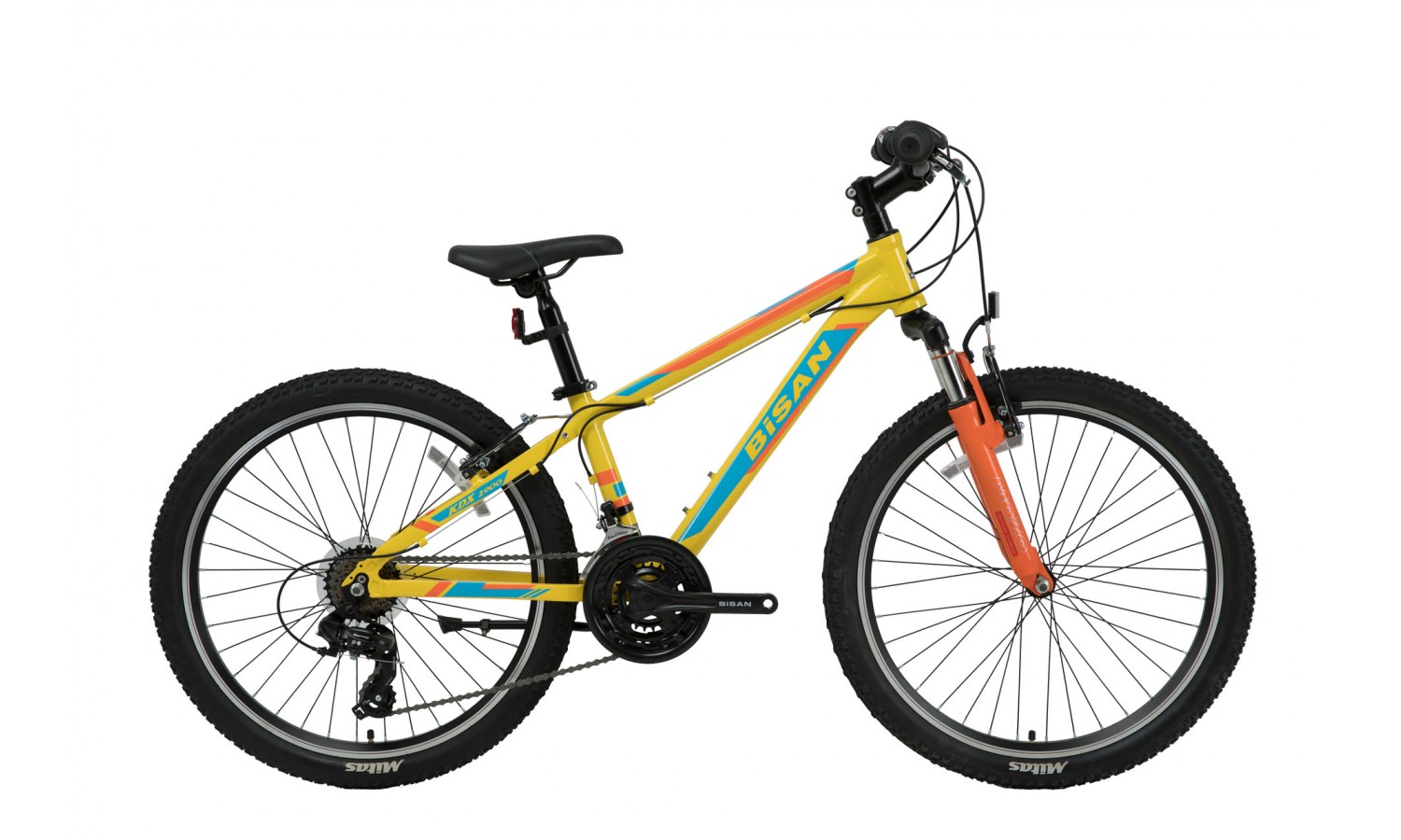 Bisan Kdx 2900 24 V Çocuk Bisikleti (Sarı-Mavi)