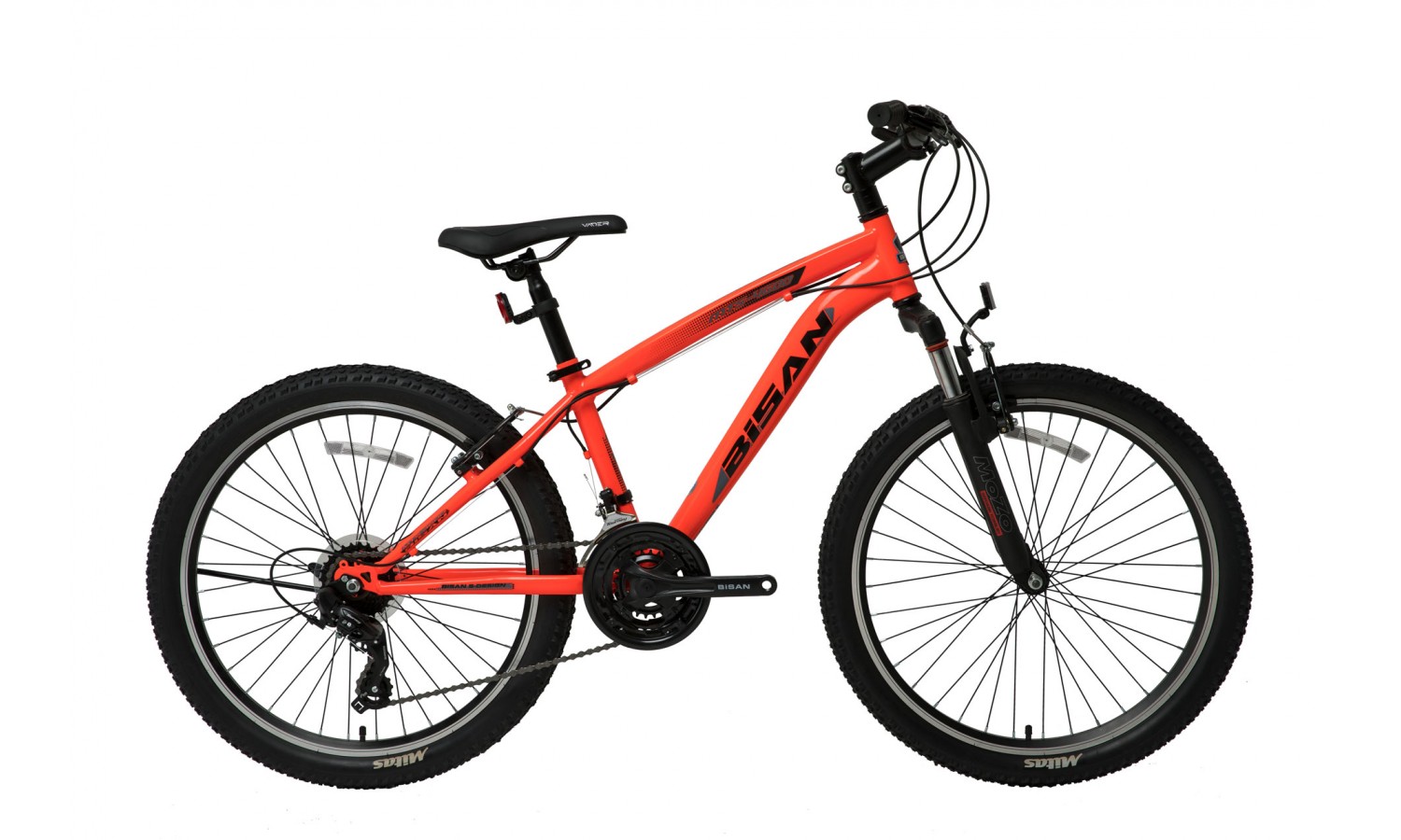 Bisan Mts 4600 27.5 V Dağ Bisikleti (Neon Turuncu Siyah)