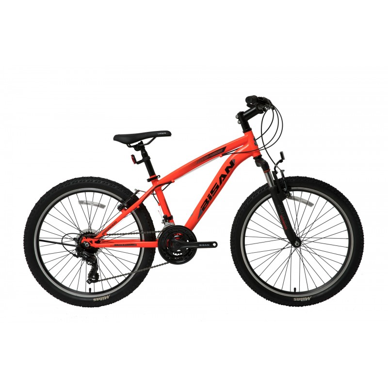 Bisan Mts 4600 24 V Dağ Bisikleti (Neon Sarı-Siy...