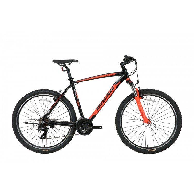 Bisan Mtx 7100 26 V Dağ Bisikleti (Gri Siyah)