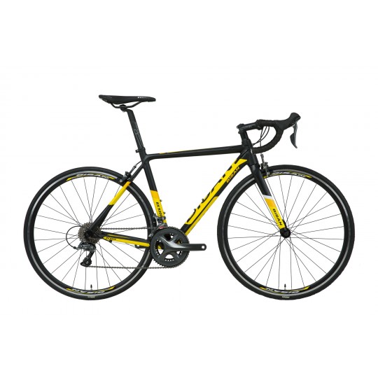 Bisan Rx 9200 28 V Yarış Bisikleti Claris (Siyah-Sarı)
