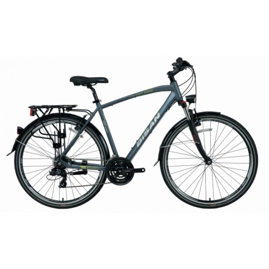 Bisan Trx 8100 City 28 V Trekking Bisiklet (Mavi-Yeşil)