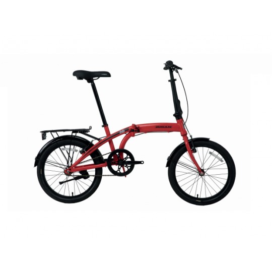 Bisan Twin 20 V Katlanır Bisiklet (Kırmızı-Siyah)
