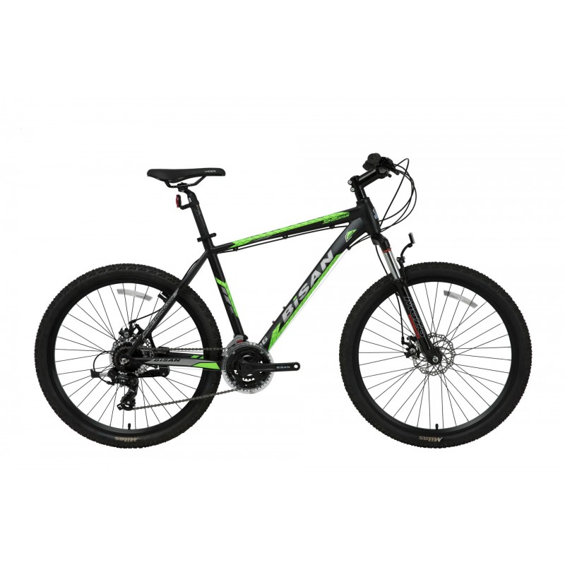 Bisan Mtx 7050 26 Md Dağ Bisikleti (Siyah-Yeşil)
