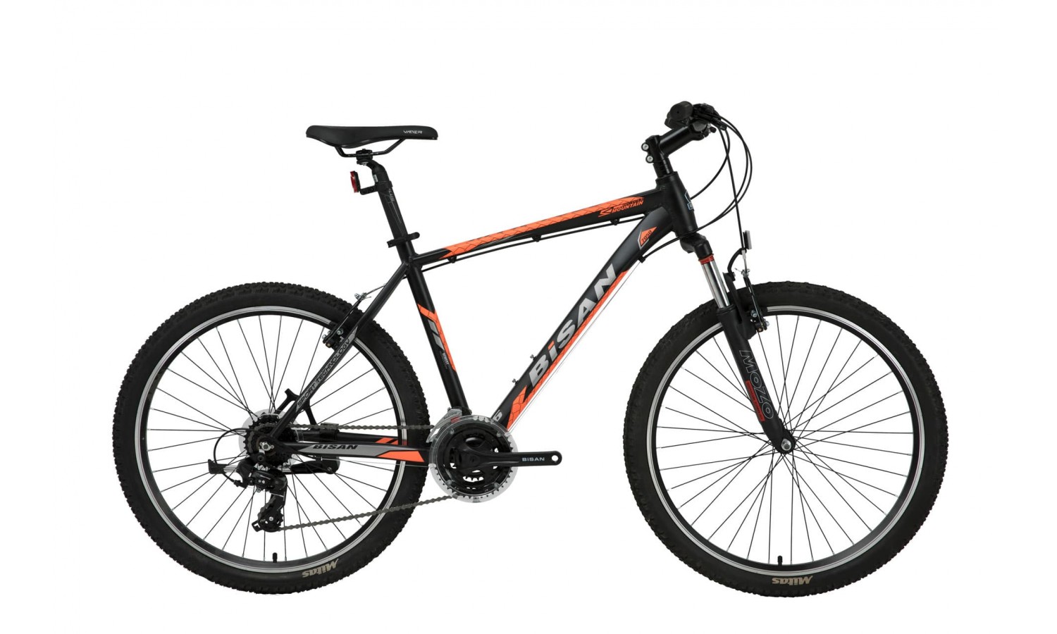Bisan Mtx 7050 29 V Dağ Bisikleti (Siyah-Turuncu)