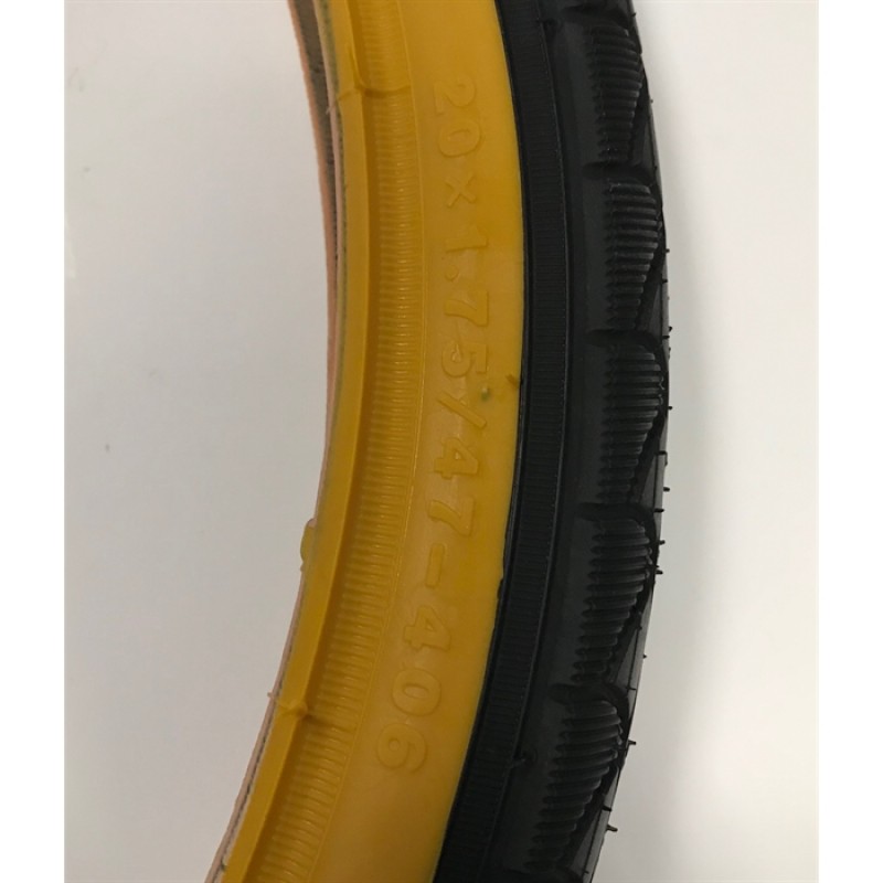 Dış Lastik 20x1.75 Amber Yanaklı (Bianchi Vintage Orj.)