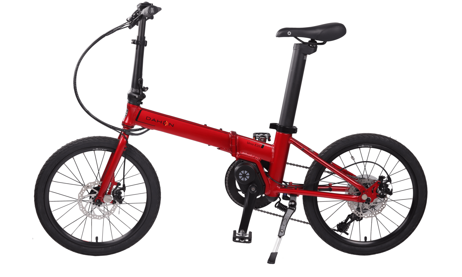 Dahon Unio E20 Elektrikli Katlanır Bisiklet (Kırmızı)