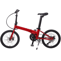 Dahon Unio E20 Elektrikli Katlanır Bisiklet (Kırmızı)