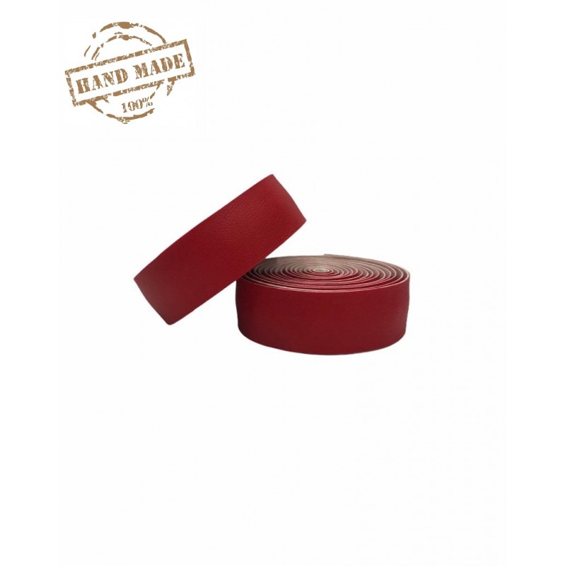 Gidon Bandı Deri Kırmızı Düz