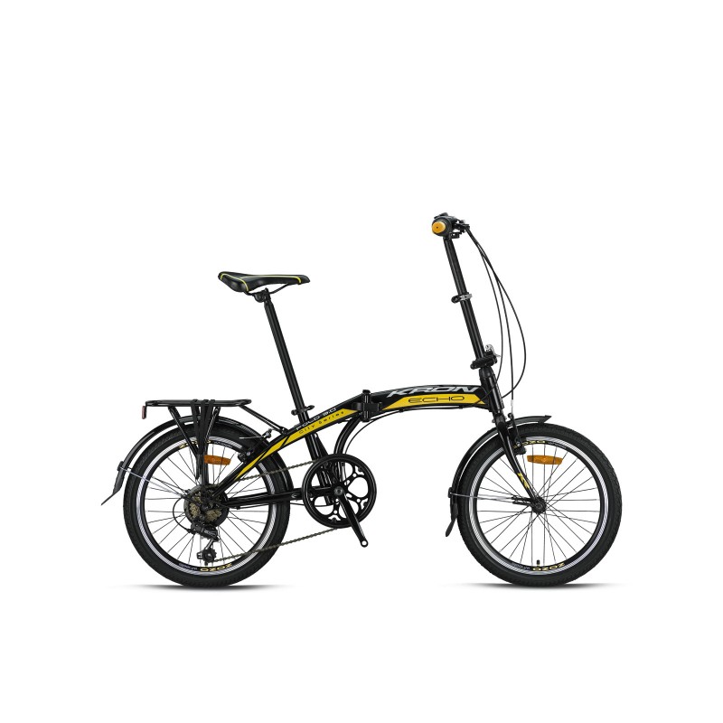 Kron Fold 3.0 20 V Katlanır Bisiklet (Siyah Sarı...