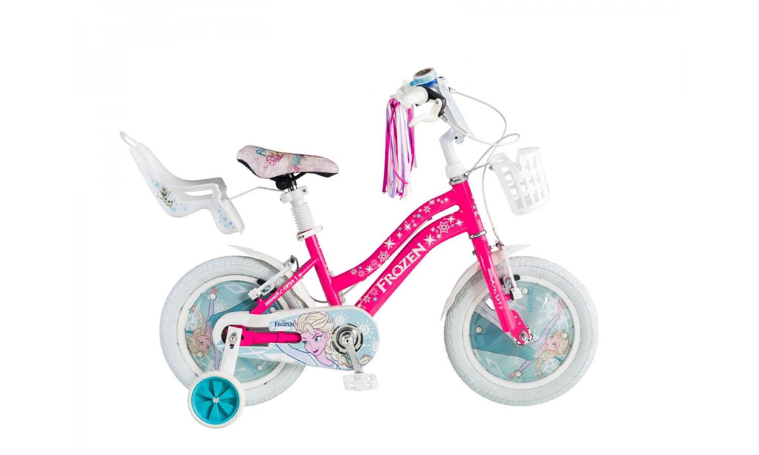 Kron Frozen 12 V Çocuk Bisikleti (Pembe)