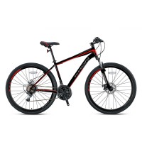 Kron Nomad 5.0 28 Md Trekking Bisiklet (Mat Siyah Kırmızı)