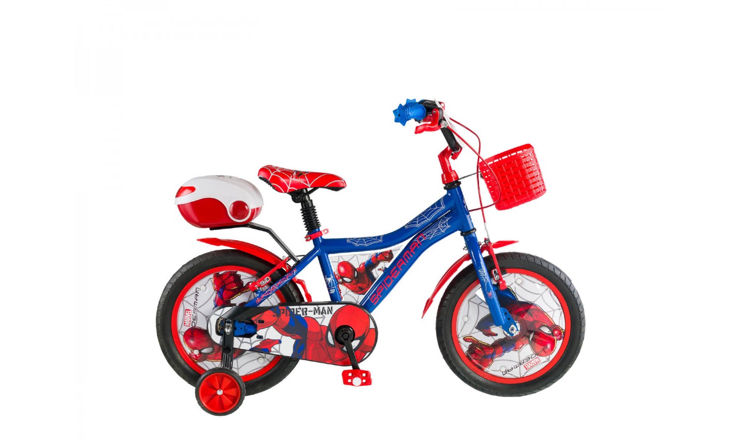 Kron Spider-Man 14 V Çocuk Bisikleti (Mavi Kırmızı)