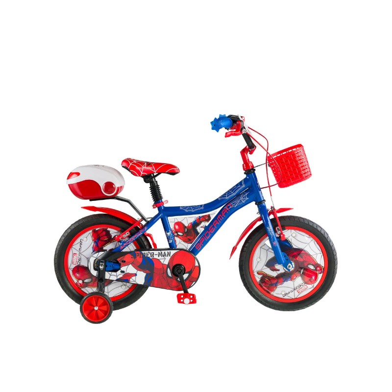 Kron Spider-Man 14 V Çocuk Bisikleti (Mavi Kırmızı)
