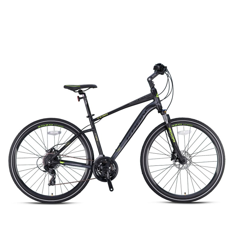 Kron Tx150 28 Hd Trekking Bisiklet (Mat Siyah Neon Sarı Füme)