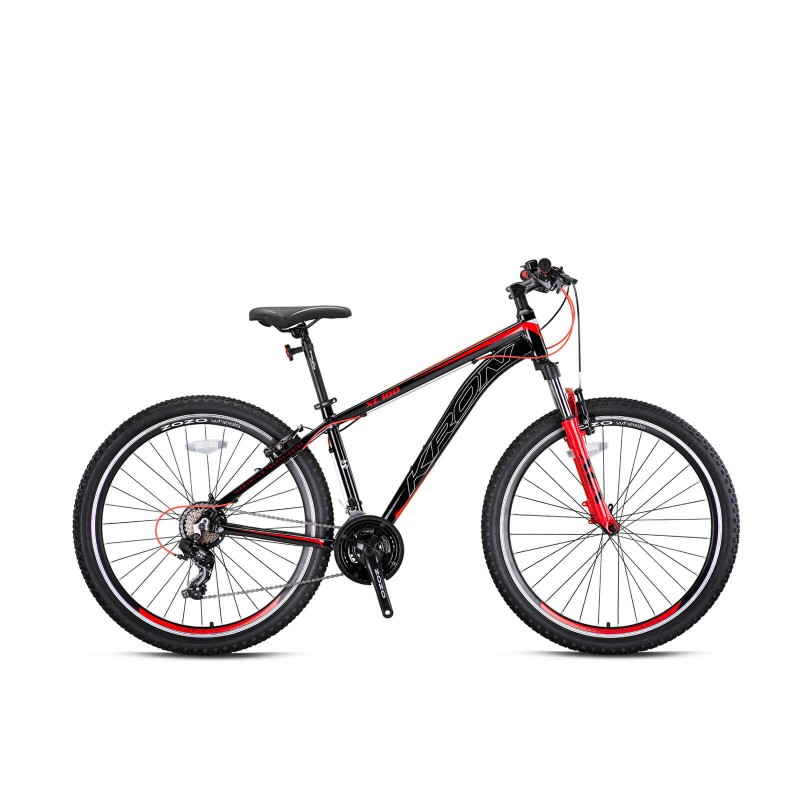Kron Xc100 27.5 Jant V-Fren Dağ Bisikleti (Siyah-Kırmızı)