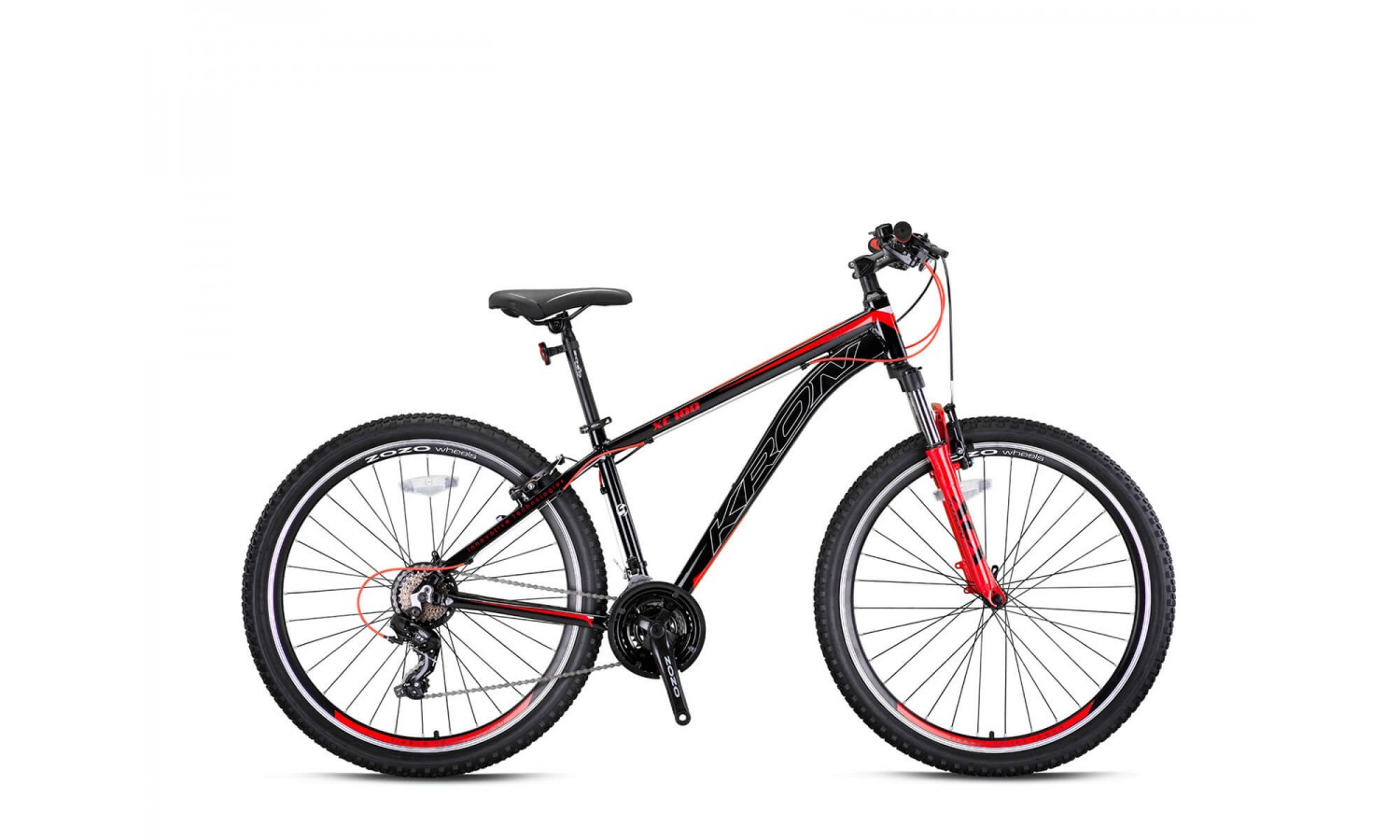 Kron Xc100 26 V Dağ Bisikleti (Siyah Gri Kırmızı)