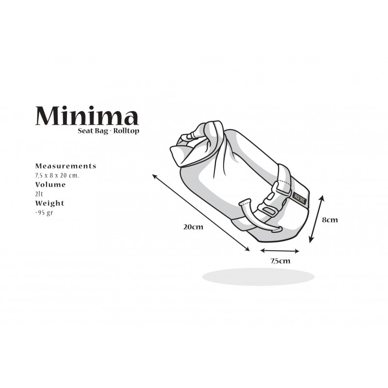 Sele Altı Çanta Minima Pack2ride (Siyah)